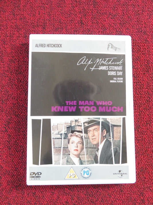 THE MAN WHO KNEW TOO MUCH (DVD) JAMES STEWART DORIS DAY 1956 REGION 2, 4 Rendezvous Cinema Movie posters