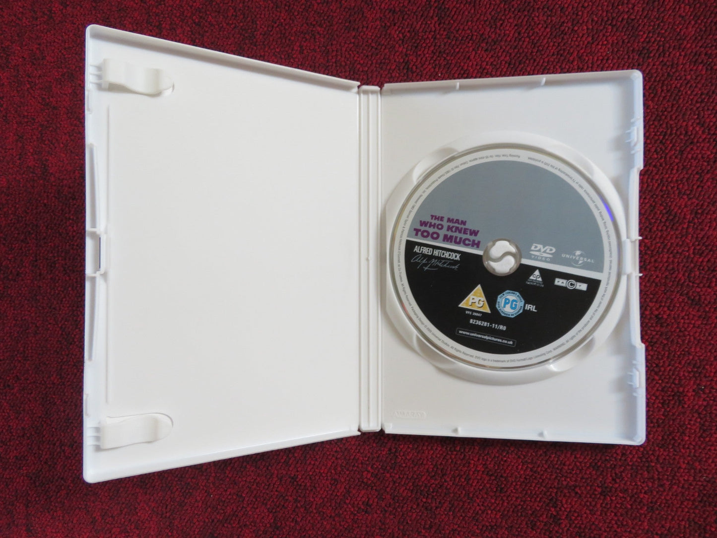 THE MAN WHO KNEW TOO MUCH (DVD) JAMES STEWART DORIS DAY 1956 REGION 2, 4 Rendezvous Cinema Movie posters