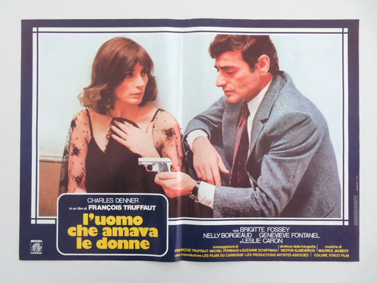 The Man Who Loved Women - A Italian Fotobusta Poster Denner Fossey 1977 Movie posters