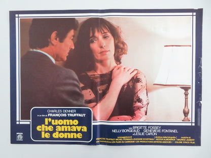 The Man Who Loved Women - B Italian Fotobusta Poster Denner Fossey 1977 Movie posters