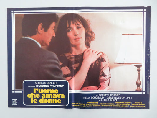 The Man Who Loved Women - B Italian Fotobusta Poster Denner Fossey 1977 Movie posters