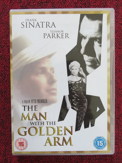 THE MAN WITH THE GOLDEN ARM (DVD) FRANK SINATRA ELEANOR PARKER 1955 REGION 2 Rendezvous Cinema Movie posters
