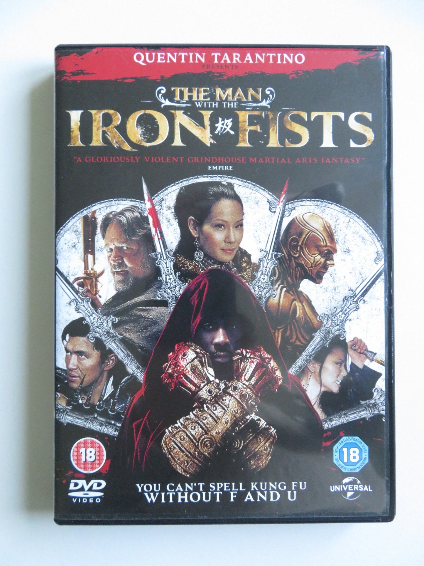 THE MAN WITH THE IRON FISTS (DVD) RUSSELL CROWE LUCY LIU 2012 REGION 2, 4 - Rendezvous Cinema
