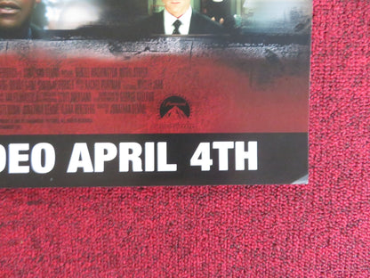 THE MANCHURIAN CANDIDATE VHS VIDEO POSTER DENZEL WASHINGTON LIEV SCHREIBER 2004 Rendezvous Cinema Movie posters