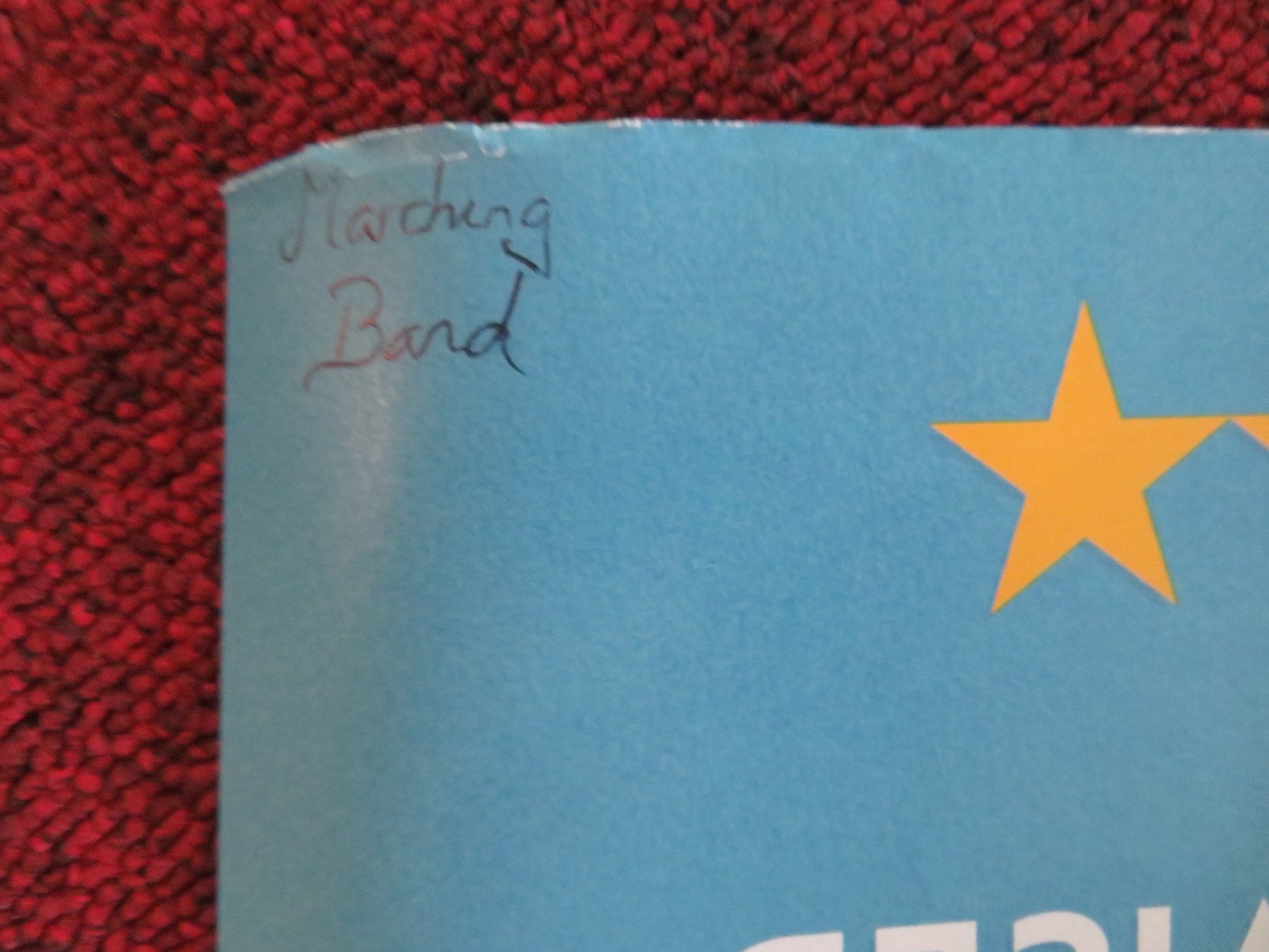 THE MARCHING BAND UK QUAD ROLLED POSTER BENJAMIN LAVERNHE PIERRE LOTTIN 2024 - Rendezvous Cinema