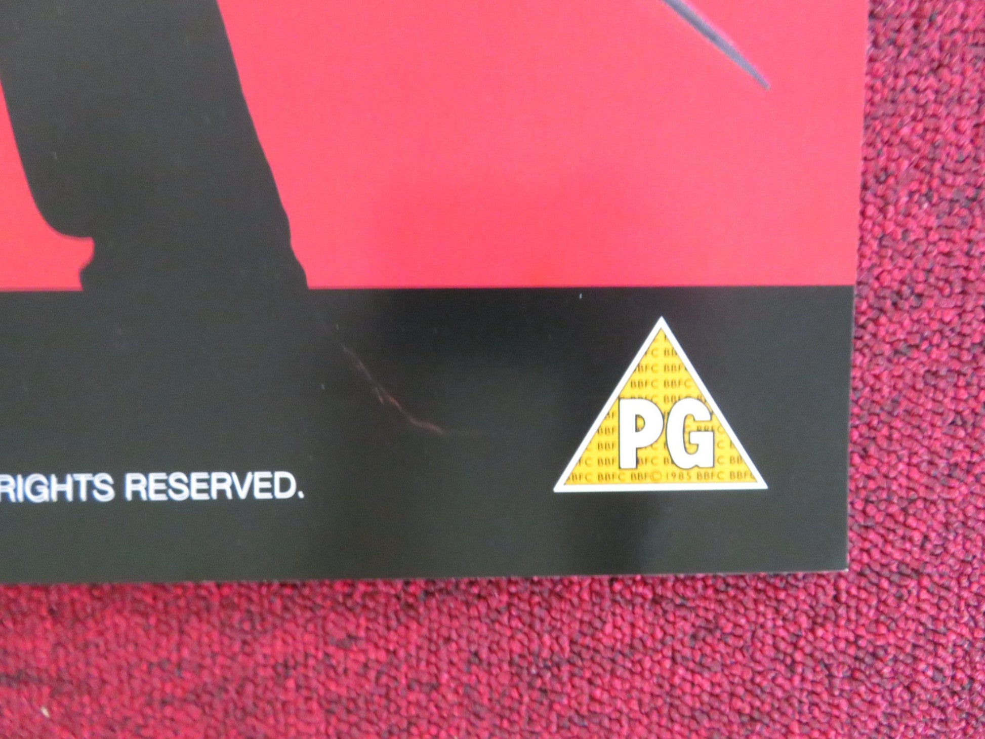 THE MASK OF ZORRO VHS VIDEO POSTER ANTONIO BANDERAS ANTHONY HOPKINS 1998 Rendezvous Cinema Movie posters