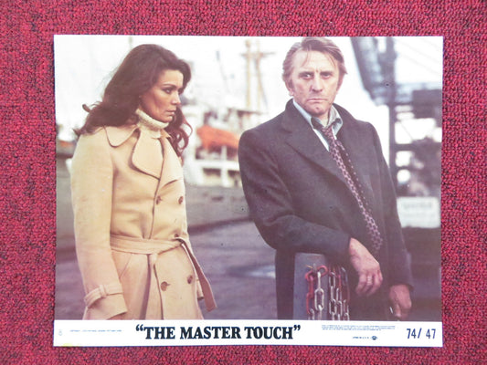 THE MASTER TOUCH - 8 LOBBY CARD KIRK DOUGLAS FLORINDA BOLKAN 1974 Rendezvous Cinema Movie posters