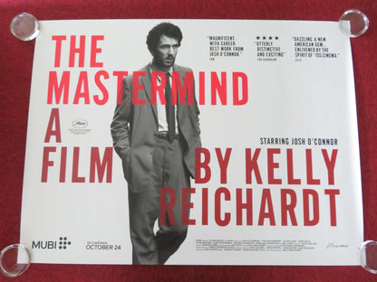 THE MASTERMIND UK QUAD ROLLED POSTER JOSH O'CONNOR ALANA HAIM 2025 Movie posters