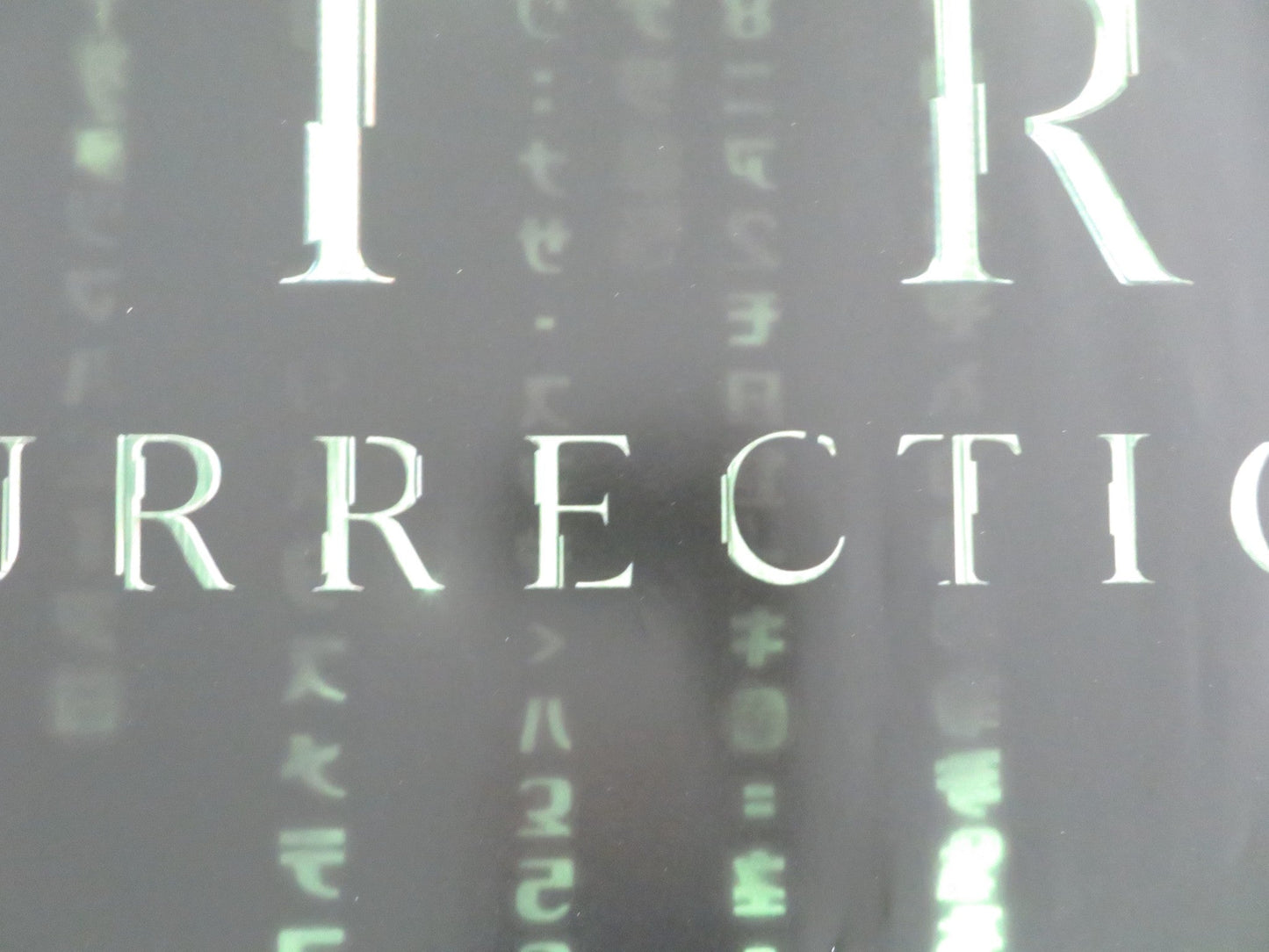 THE MATRIX RESURRECTIONS UK QUAD ROLLED POSTER KEANU REEVES C. A. MOSS 2021 Movie posters