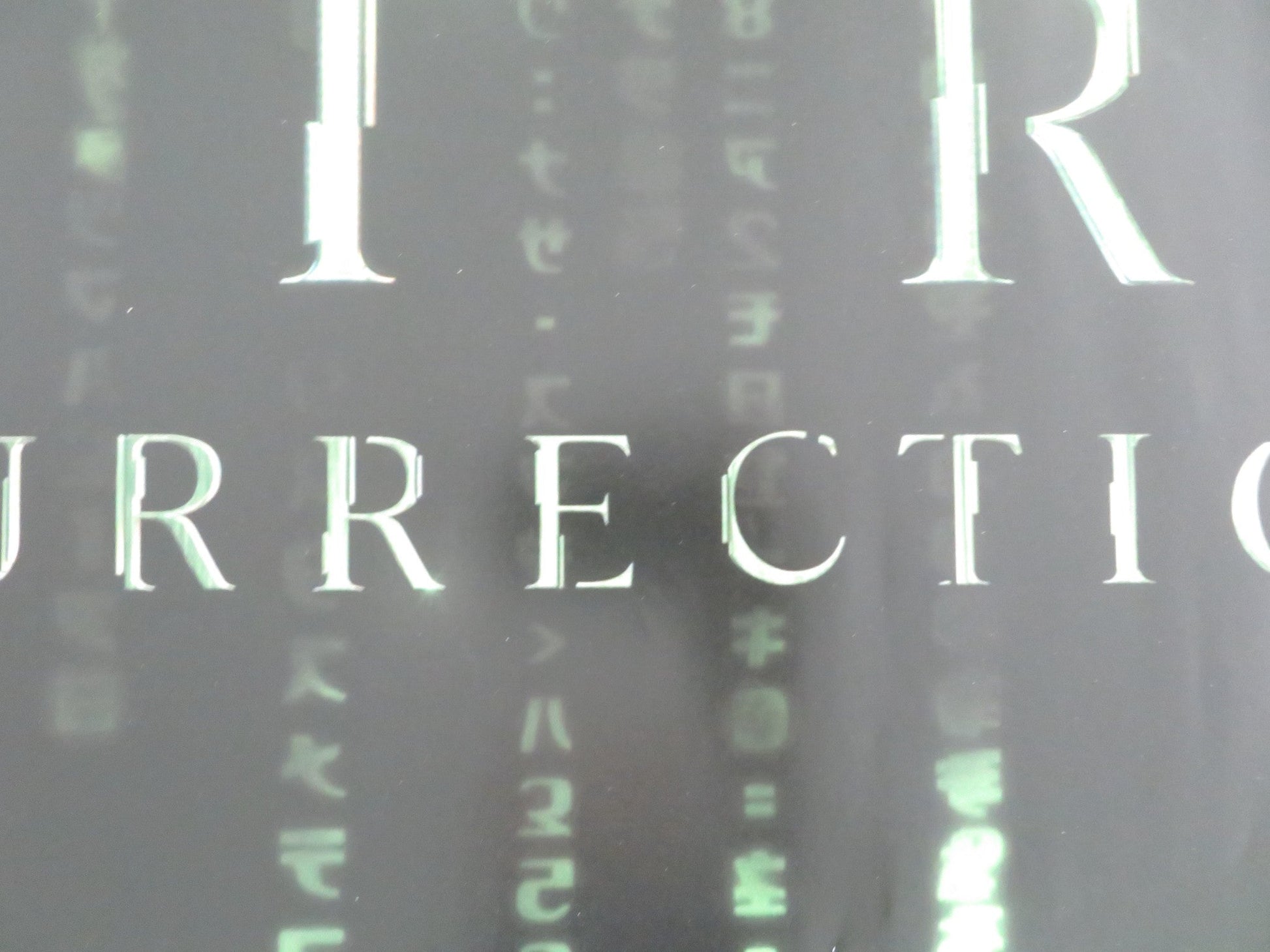 THE MATRIX RESURRECTIONS UK QUAD ROLLED POSTER KEANU REEVES C. A. MOSS 2021 Movie posters