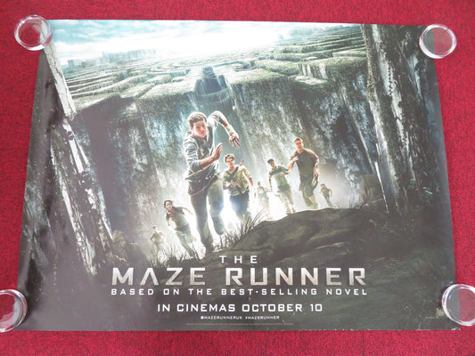 The Maze Runner UK Quad Rolled Poster Dylan O'Brien Will Poulter 2014 Movie posters