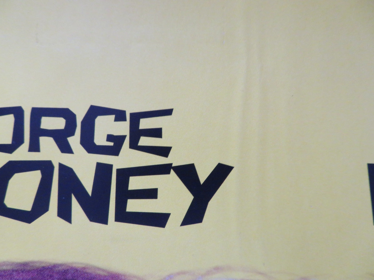 THE MEN WHO STARE AT GOATS UK QUAD ROLLED POSTER GEORGE CLOONEY E. MCGREGOR 2009 Rendezvous Cinema Movie posters