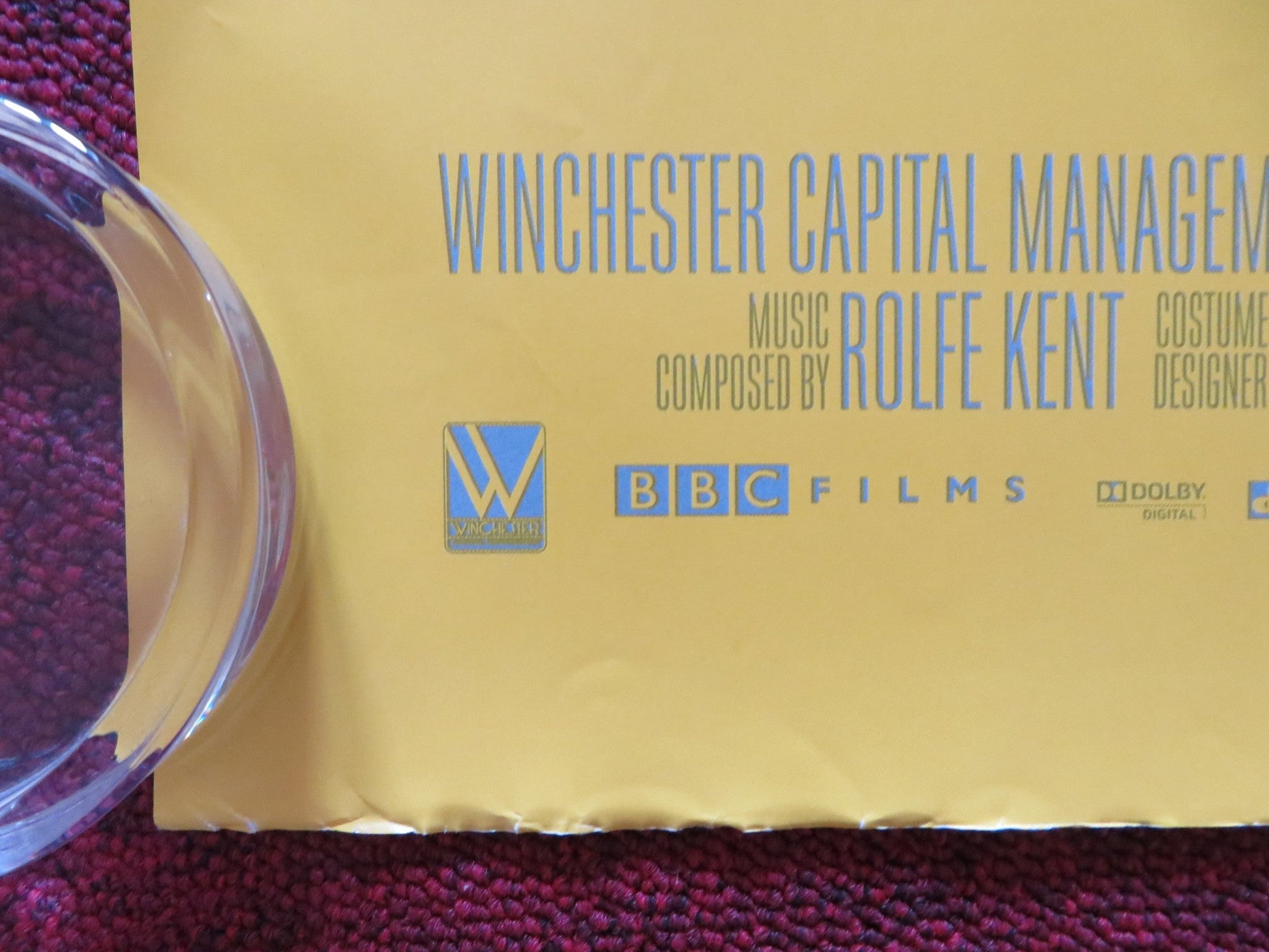 THE MEN WHO STARE AT GOATS UK QUAD ROLLED POSTER GEORGE CLOONEY E. MCGREGOR 2009 Rendezvous Cinema Movie posters