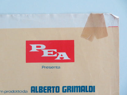 The Mercenary Italian Fotobusta Poster Franco Nero Jack Palance 1968 Movie posters