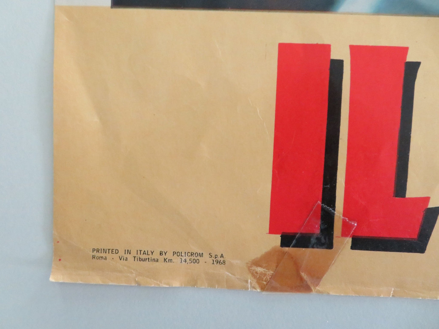 The Mercenary Italian Fotobusta Poster Franco Nero Jack Palance 1968 Movie posters