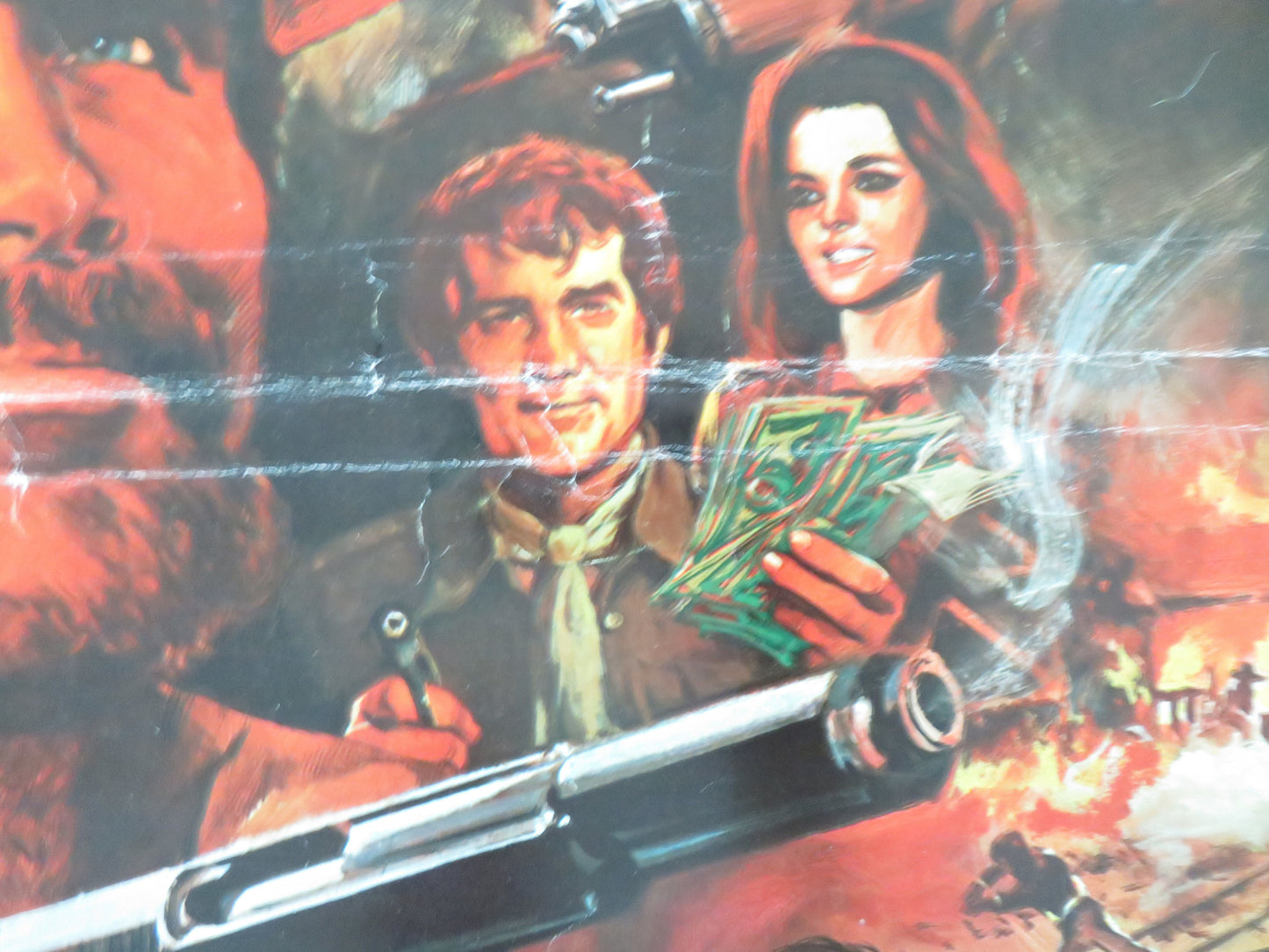 The Mercenary US Insert Poster Franco Nero Tony Musante 1969 Movie posters