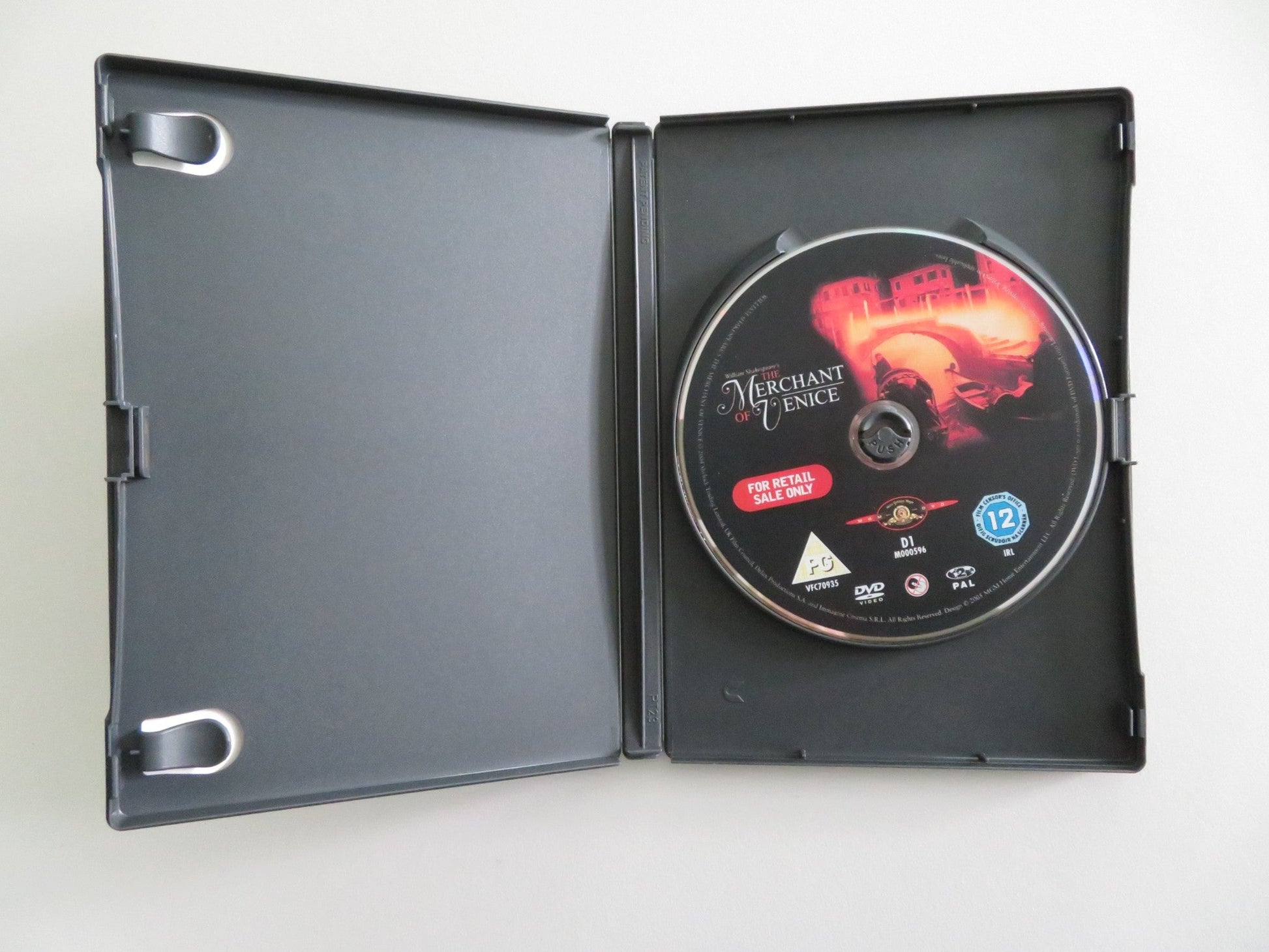 THE MERCHANT OF VENICE (DVD) AL PACINO JEREMY IRONS 2004 REGION 2 Rendezvous Cinema Movie posters