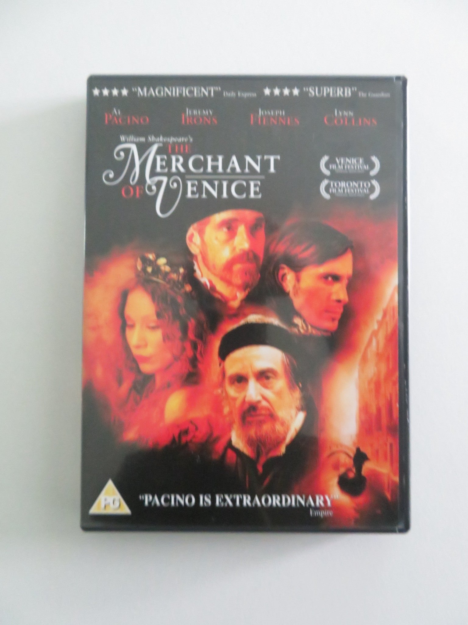 THE MERCHANT OF VENICE (DVD) AL PACINO JEREMY IRONS 2004 REGION 2 Rendezvous Cinema Movie posters