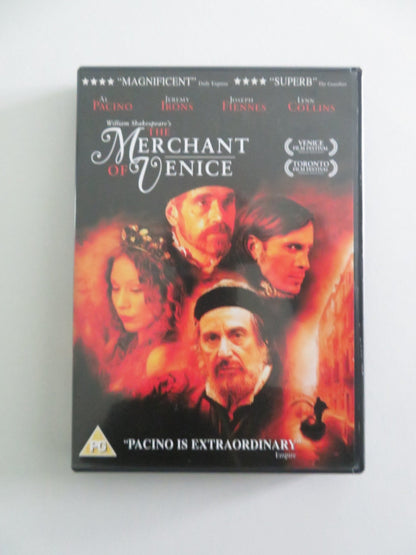 THE MERCHANT OF VENICE (DVD) AL PACINO JEREMY IRONS 2004 REGION 2 Rendezvous Cinema Movie posters