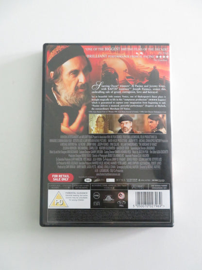 THE MERCHANT OF VENICE (DVD) AL PACINO JEREMY IRONS 2004 REGION 2 Rendezvous Cinema Movie posters