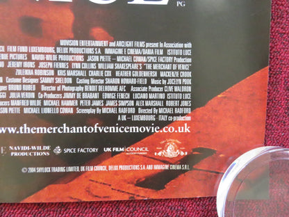 THE MERCHANT OF VENICE UK QUAD ROLLED POSTER AL PACINO JEREMY IRONS 2004 Rendezvous Cinema Movie posters