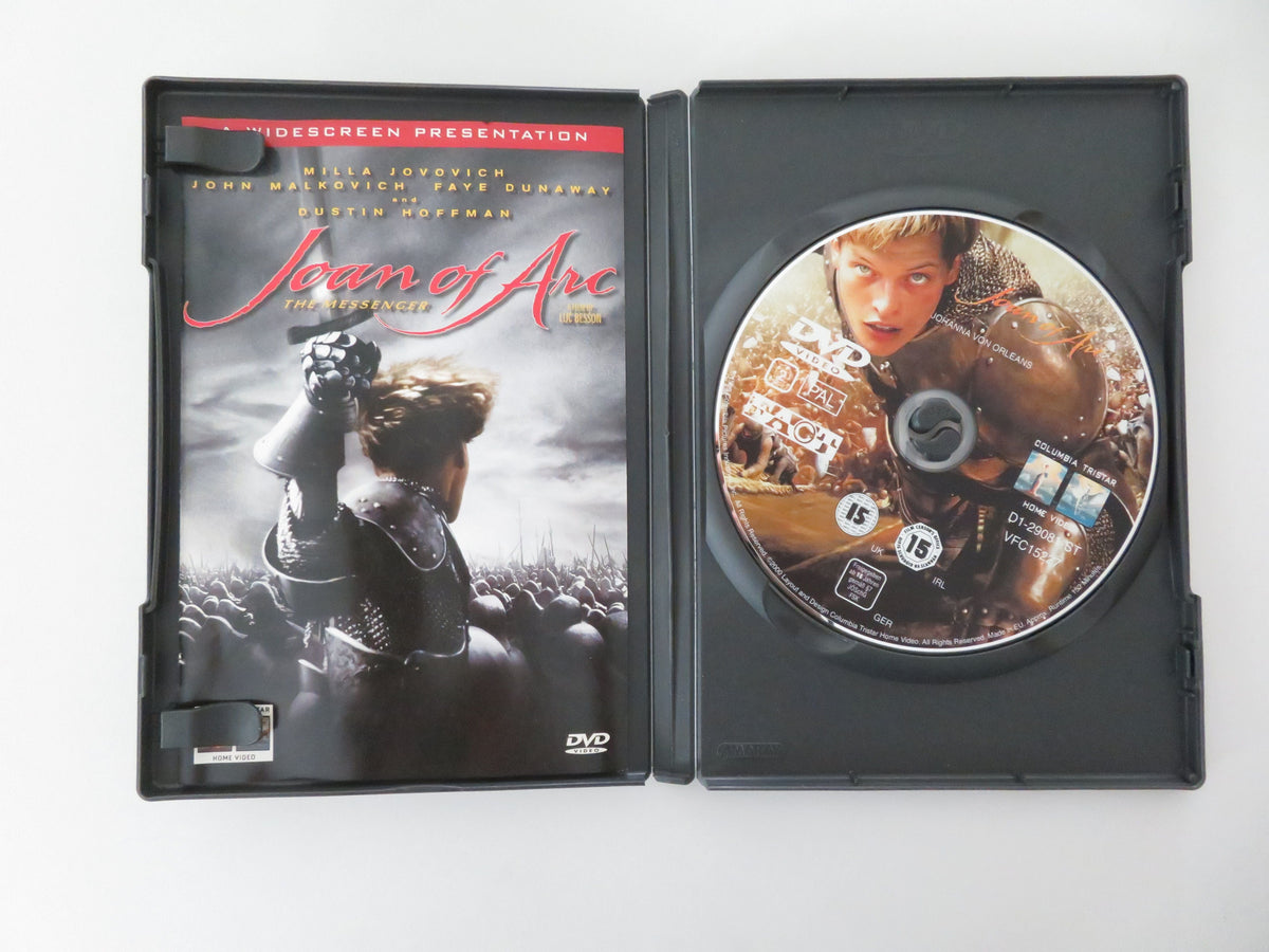 The Messenger: The Story of Joan of Arc (DVD) Milla Jovovich 1999 Region 2 Movie posters