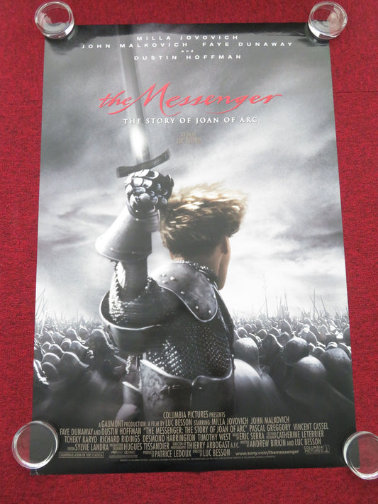 The Messenger: The Story of Joan of Arc US One Sheet Rolled Poster Jovovich 1999 Movie posters
