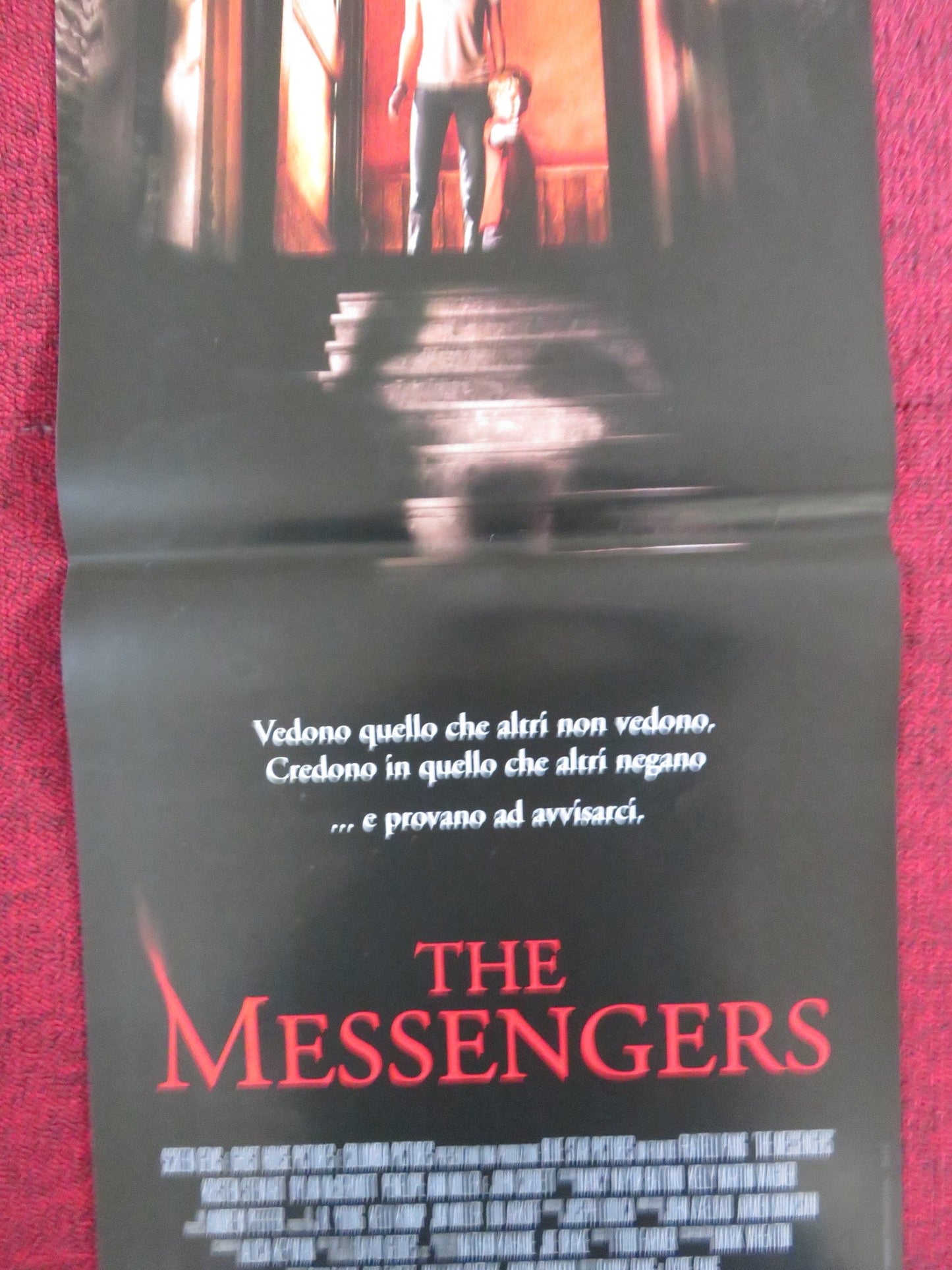 THE MESSENGERS ITALIAN LOCANDINA POSTER KRISTEN STEWART DYAN MCDERMOTT 2007 Rendezvous Cinema Movie posters