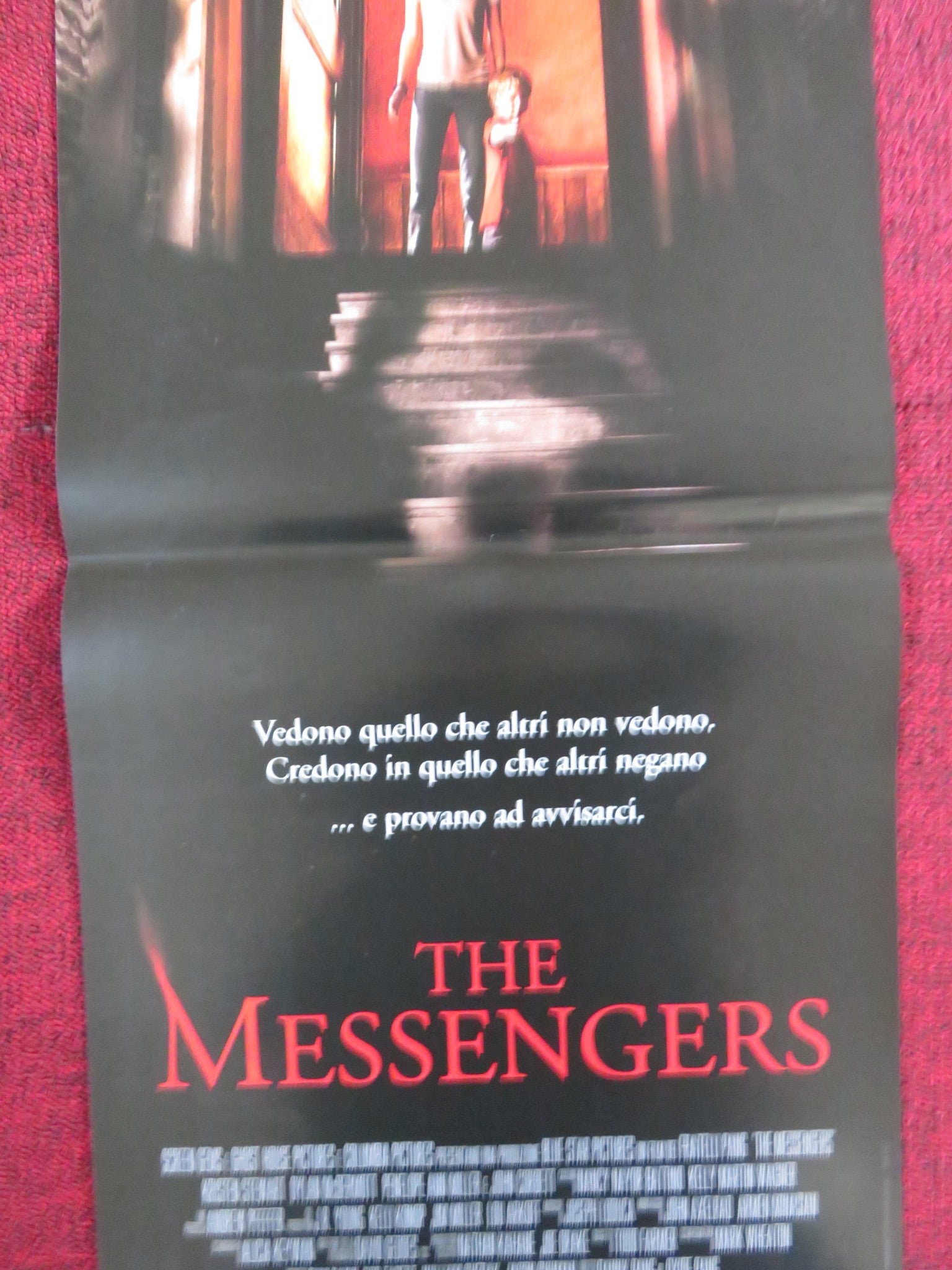THE MESSENGERS ITALIAN LOCANDINA POSTER KRISTEN STEWART DYAN MCDERMOTT 2007 Rendezvous Cinema Movie posters