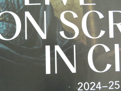 THE METROPOLITAN OPERA HD LIVE ON SCREEN IN CINEMAS UK QUAD ROLLED POSTER 2024 Movie posters