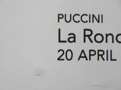 THE METROPOLITAN OPERA LIVE 2023/24 SEASON UK QUAD ROLLED POSTER DAVIDSEN 2023 Rendezvous Cinema Movie posters