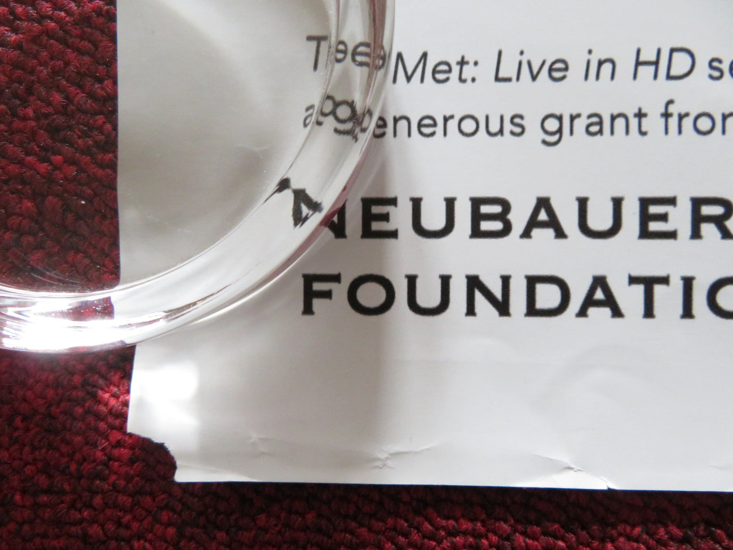 THE METROPOLITAN OPERA LIVE 2023/24 SEASON UK QUAD ROLLED POSTER DAVIDSEN 2023 Rendezvous Cinema Movie posters