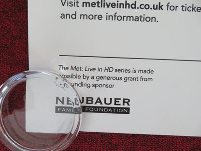 The Metropolitan Opera: Live On Screen in Cinemas 2025-26 UK Quad Rolled Poster Movie posters