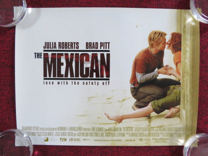 THE MEXICAN UK MINI QUAD POSTER BRAD PITT JULIA ROBERTS 2001 Rendezvous Cinema Movie posters