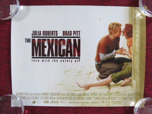 THE MEXICAN UK MINI QUAD POSTER BRAD PITT JULIA ROBERTS 2001 Rendezvous Cinema Movie posters