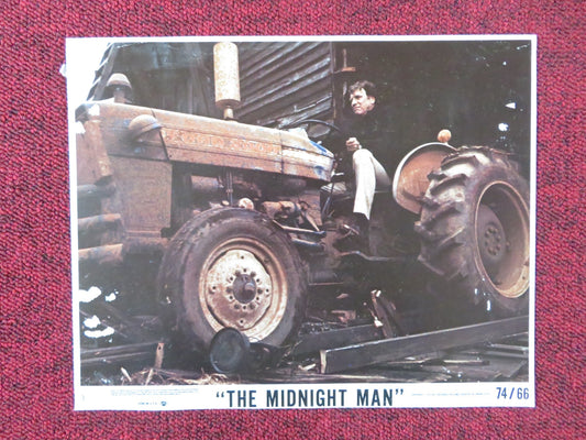 THE MIDNIGHT MAN - 3 LOBBY CARD BURT LANCASTER SUSAN CLARK 1974 Rendezvous Cinema Movie posters