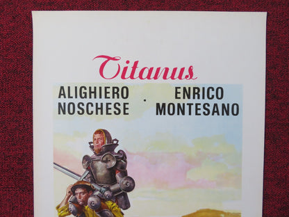 THE MIGHTY ANSELMO AND HIS SQUIRE ITALIAN LOCANDINA POSTER BRUNO CORBUCCI 1972 Rendezvous Cinema Movie posters
