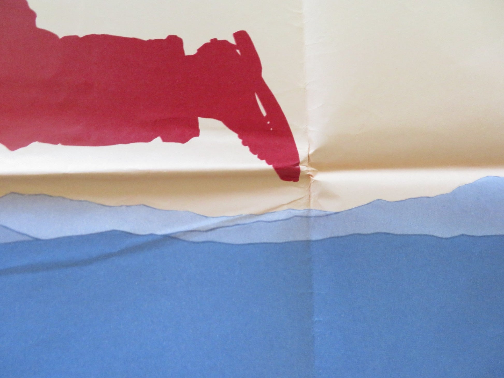 THE MILAGRO BEANFIELD WAR UK QUAD POSTER FOLDED RUBEN BLADES BRADFORD 1987 Rendezvous Cinema Movie posters