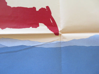 THE MILAGRO BEANFIELD WAR UK QUAD POSTER FOLDED RUBEN BLADES BRADFORD 1987 Rendezvous Cinema Movie posters