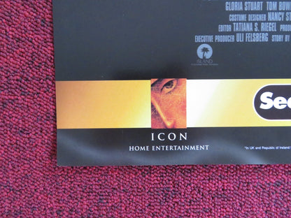 THE MILLION DOLLAR HOTEL VHS VIDEO POSTER MEL GIBSON MILLA JOVOVICH 2000 Rendezvous Cinema Movie posters