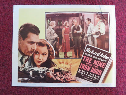 THE MINE WITH THE IRON DOOR US LOBBY CARD FULL SET RICHARD ARLEN R1952 Rendezvous Cinema Movie posters