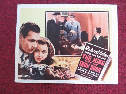 THE MINE WITH THE IRON DOOR US LOBBY CARD FULL SET RICHARD ARLEN R1952 Rendezvous Cinema Movie posters