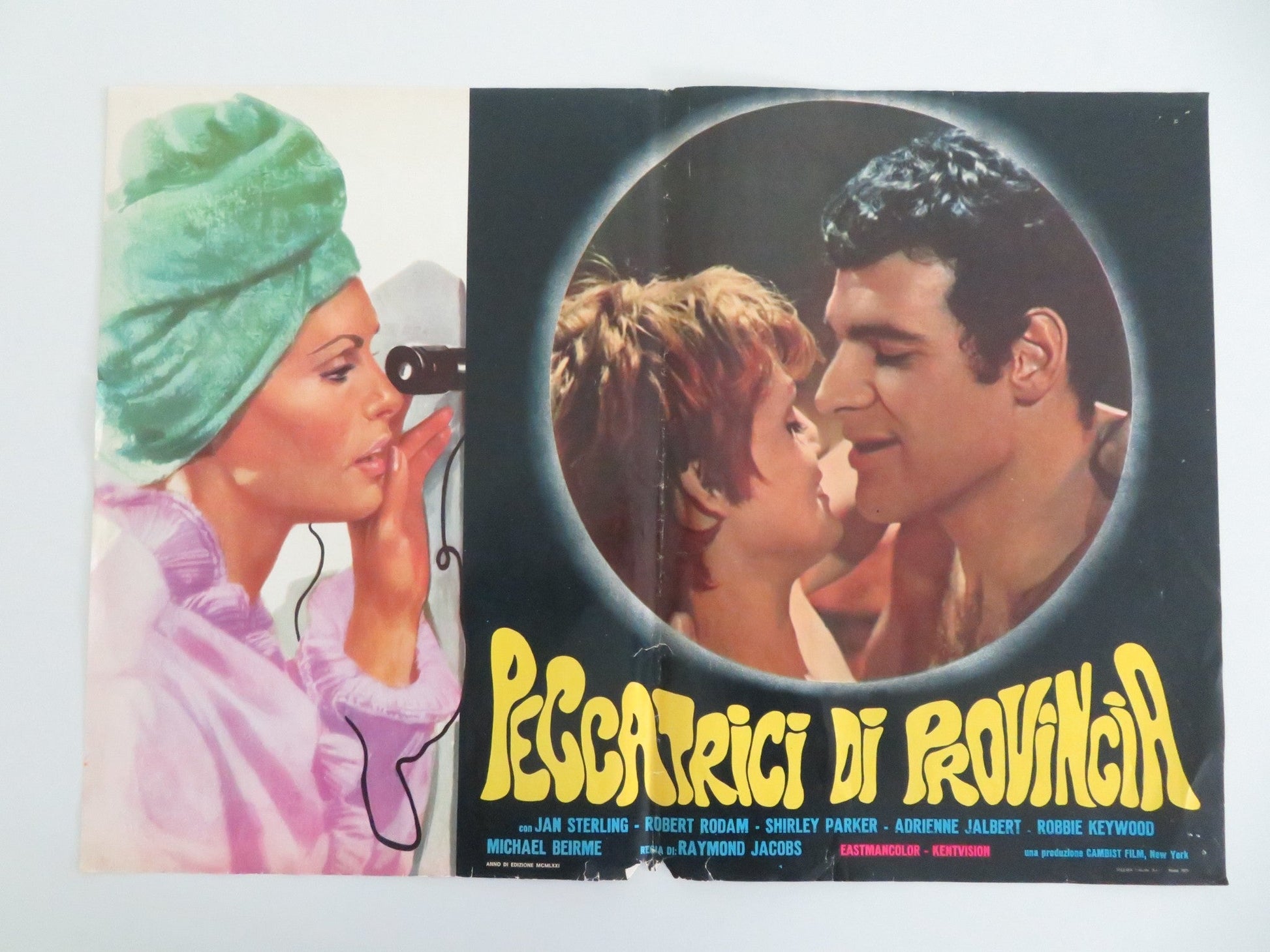 The Minx Italian Fotobusta Poster Jan Sterling Robert Rodan 1969 Movie posters