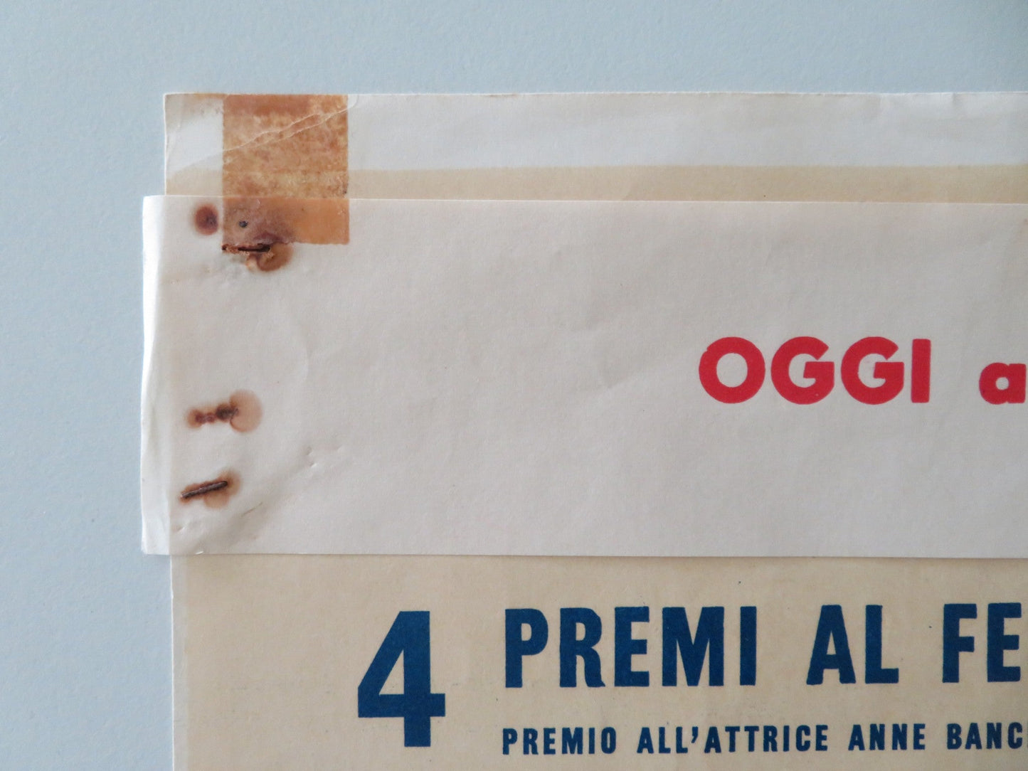 THE MIRACLE WORKER ITALIAN LOCANDINA POSTER ANNE BANCROFT PATTY DUKE 1962 Movie posters