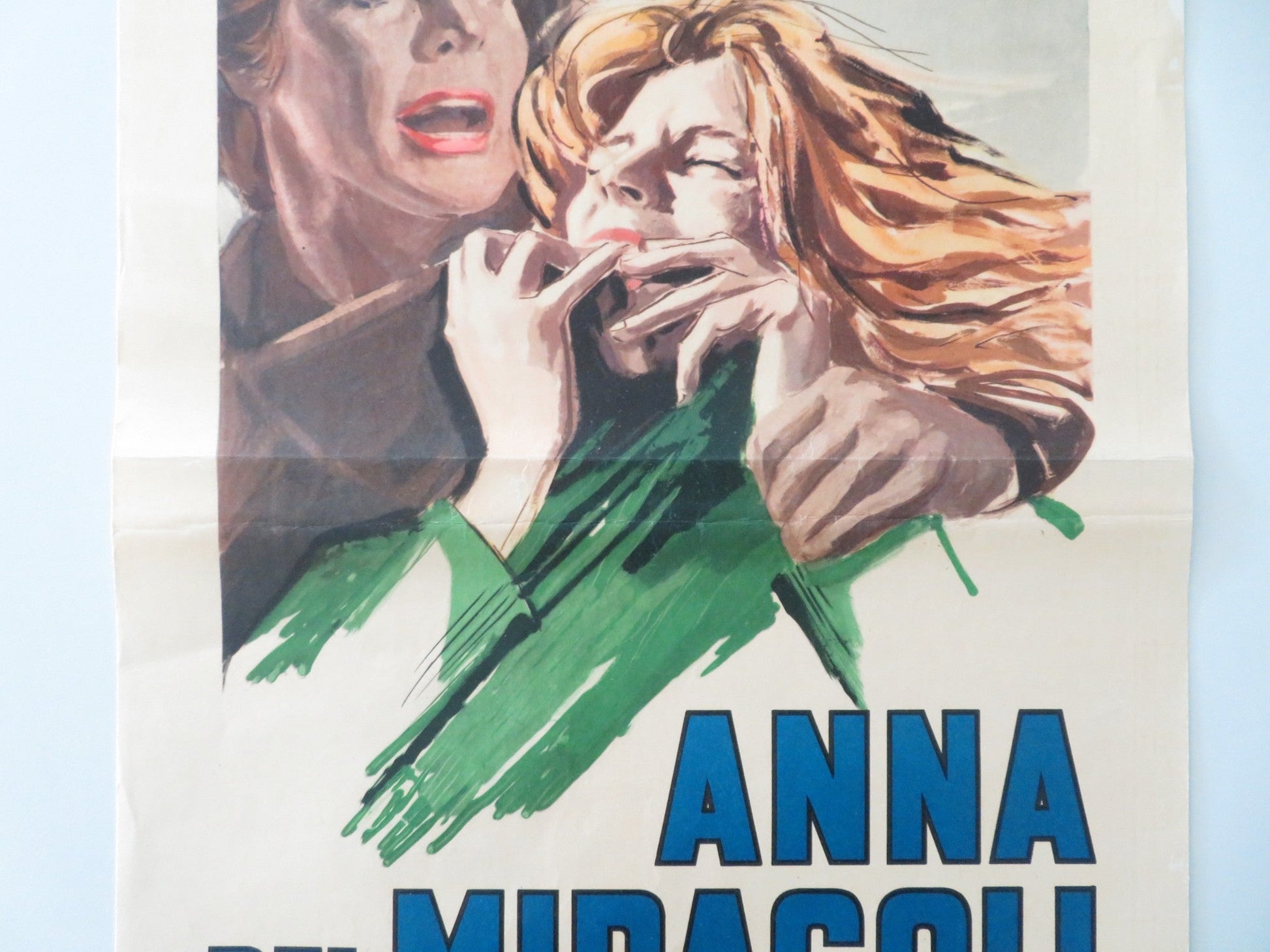THE MIRACLE WORKER ITALIAN LOCANDINA POSTER ANNE BANCROFT PATTY DUKE 1962 Movie posters