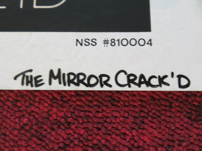 THE MIRROR CRACK'D FOLDED US ONE SHEET POSTER ANGELA LANSBURY TONY CURTIS 1980 Movie posters