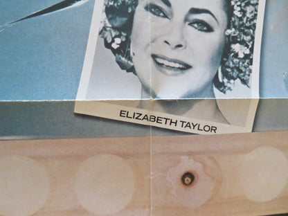 THE MIRROR CRACK'D FOLDED US ONE SHEET POSTER ANGELA LANSBURY TONY CURTIS 1980 Movie posters