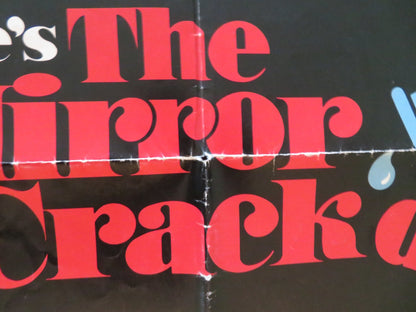 THE MIRROR CRACK'D FOLDED US ONE SHEET POSTER ANGELA LANSBURY TONY CURTIS 1980 Movie posters