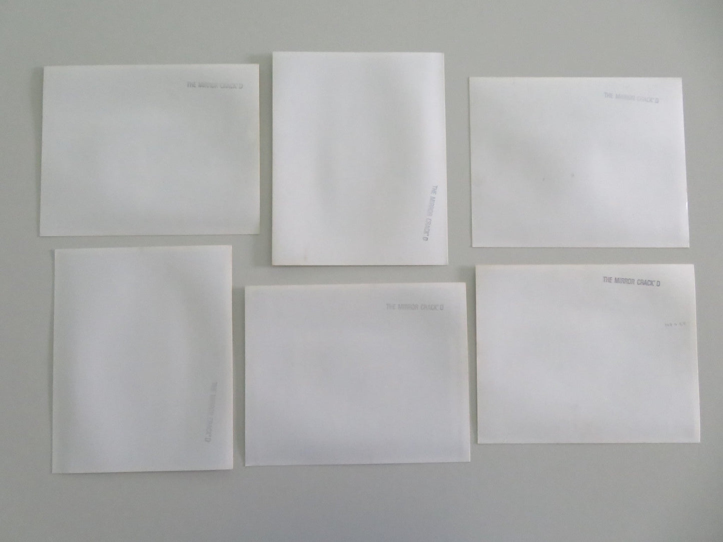 THE MIRROR CRACK'D MOVIE STILL PHOTO LOT OF 6 ANGELA LANSBURY E. TAYLOR 1980 Movie posters