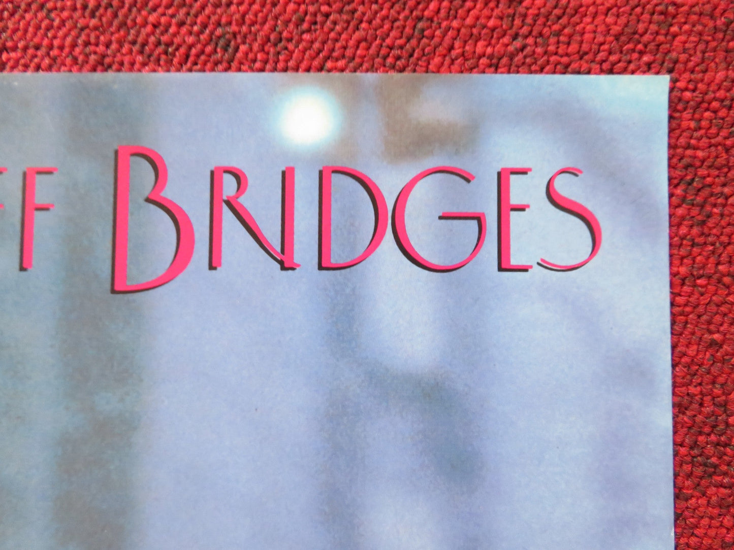 THE MIRROR HAS TWO FACES VHS VIDEO POSTER BARBRA STREISAND JEFF BRIDGES 1996 Rendezvous Cinema Movie posters